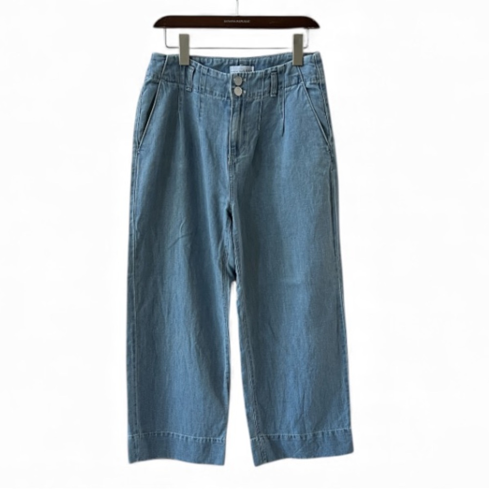 LOFT Light Blue Wide Leg Jeans